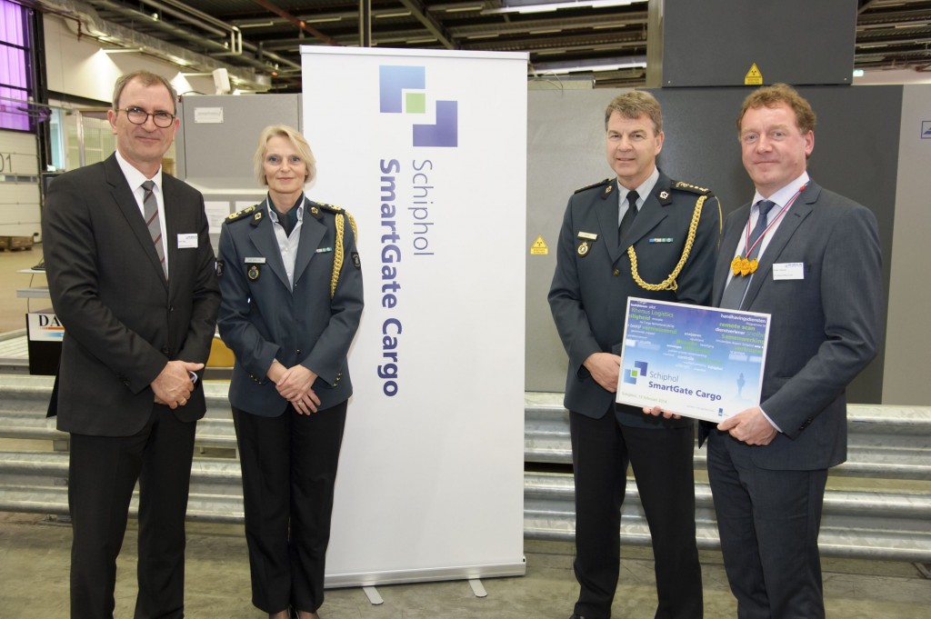 Pilot Remote Scanning, Rhenus Logistics. Schiphol Smartgate Cargo.